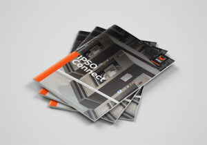 IPSO Connect brochure mockup