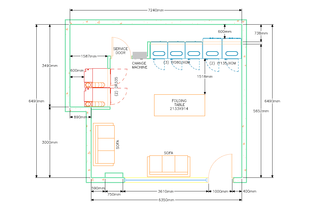 IPSO Laundry Preliminary Drawing Service